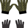 Green Snakeskin Glove